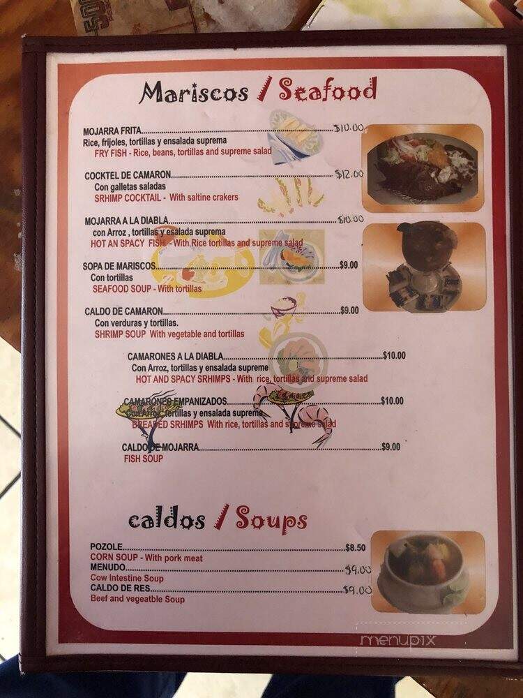 Taqueria Altamirano - Tifton, GA menu_pic