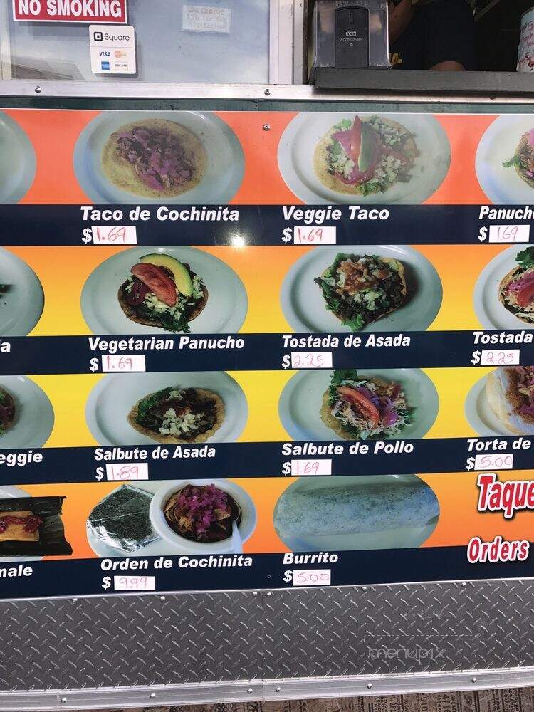 Taqueria Antojitos Yucatecos - Portland, OR menu_pic