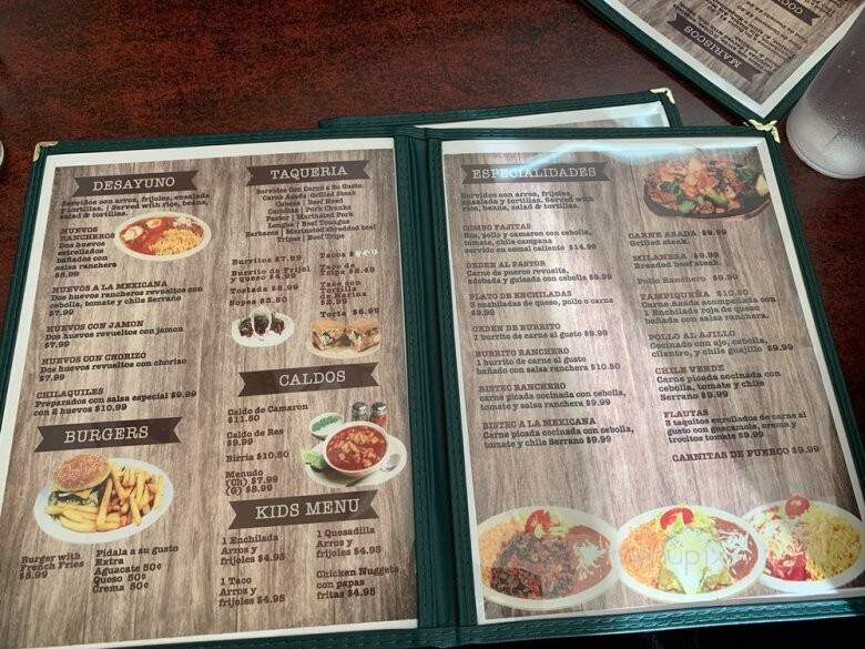 Taqueria Arandas - Coachella, CA menu_pic
