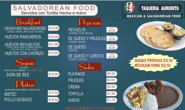 Taqueria Aurorita - San Leandro, CA