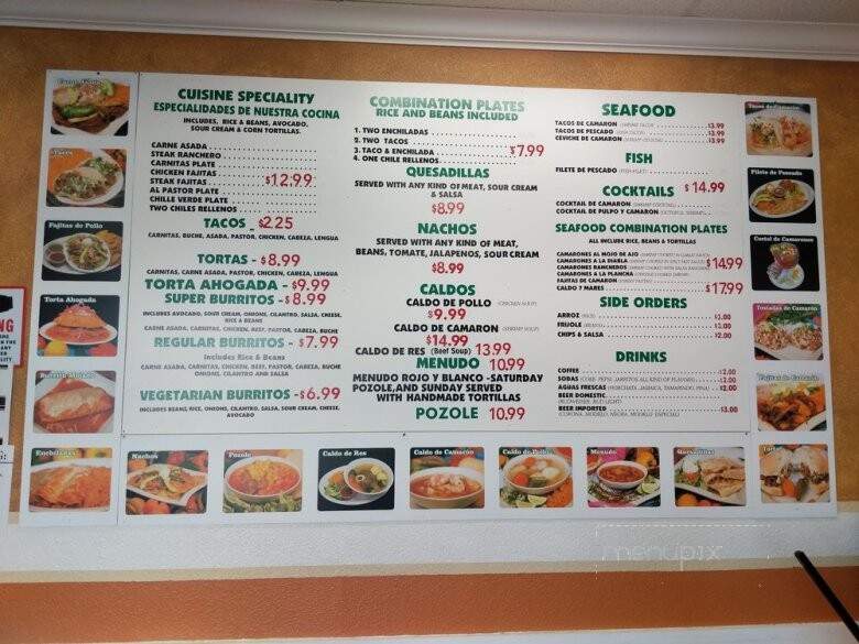 Ay Jalisco - Broderick, CA menu_pic