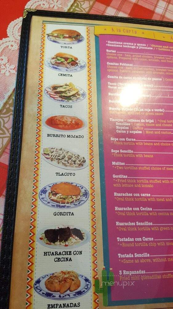 Taqueria El Charrito - Los Angeles, CA menu_pic