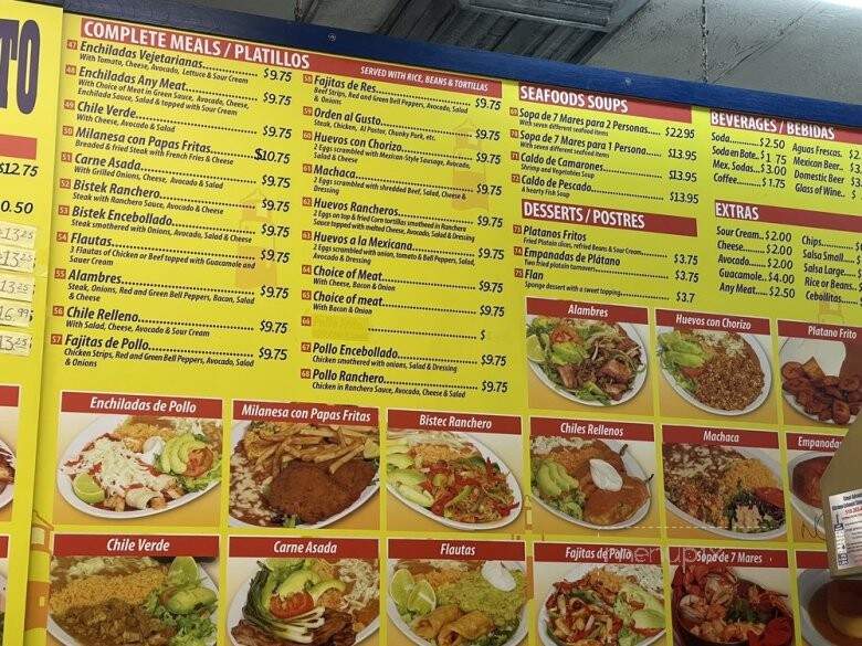 Taqueria Sebastopol - Sebastopol, CA menu_pic