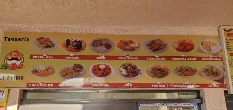 Taqueria El Primo - Anaheim, CA menu_pic