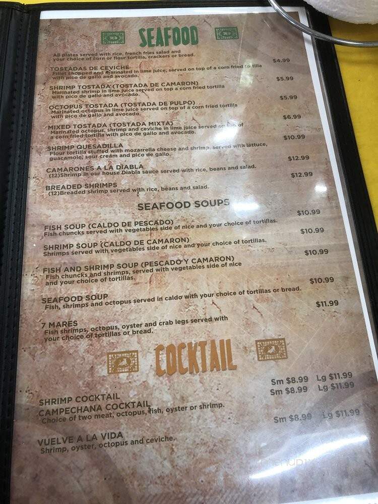 Taqueria El Toro - Forest Hill, TX menu_pic