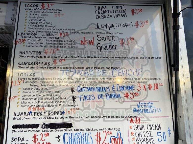 Taqueria Garnachitas - Gardendale, AL menu_pic