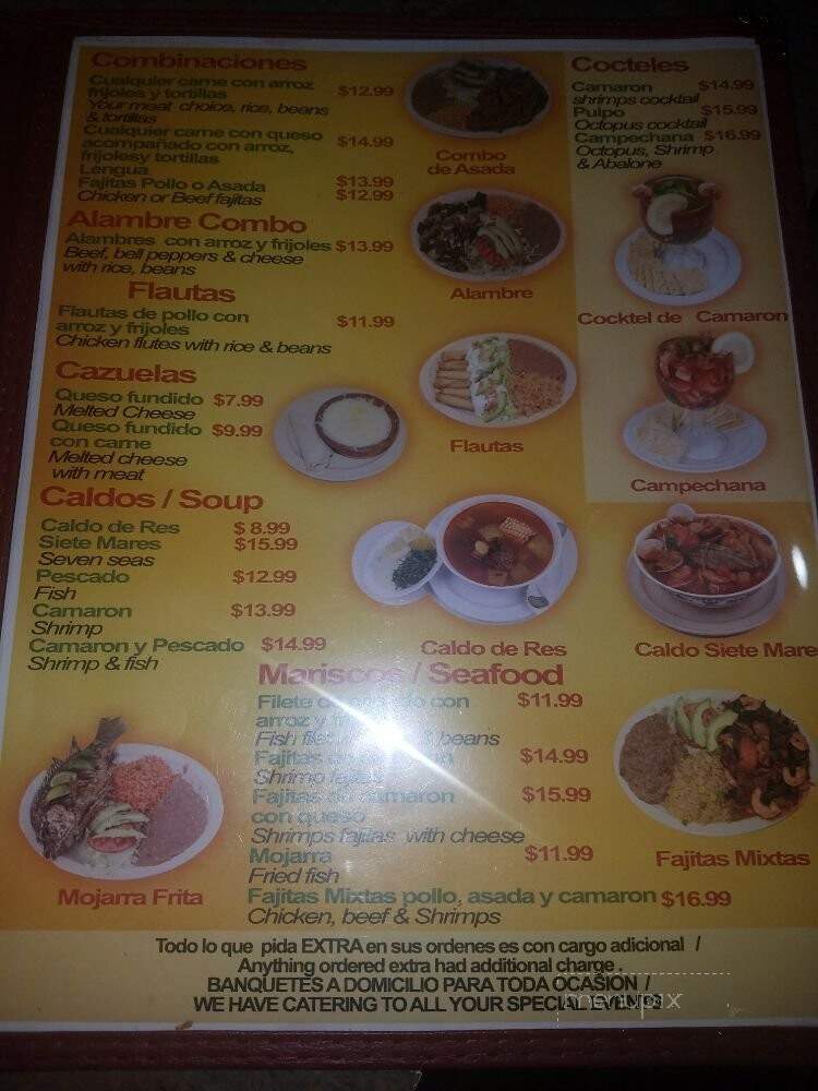 Taqueria Guerrero - Santa Maria, CA menu_pic