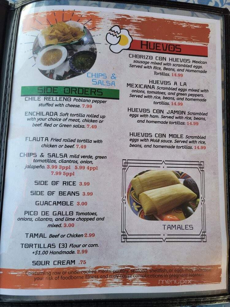 Taceria Juqulipa - Chehalis, WA menu_pic