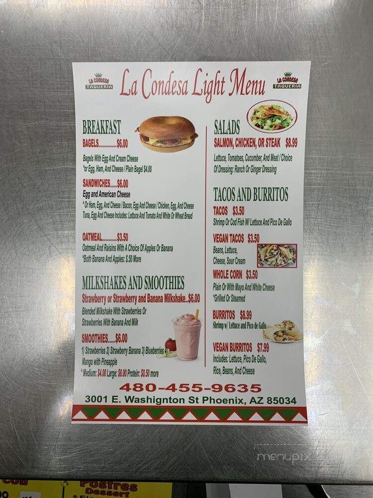 Taqueria La Condesa - Phoenix, AZ