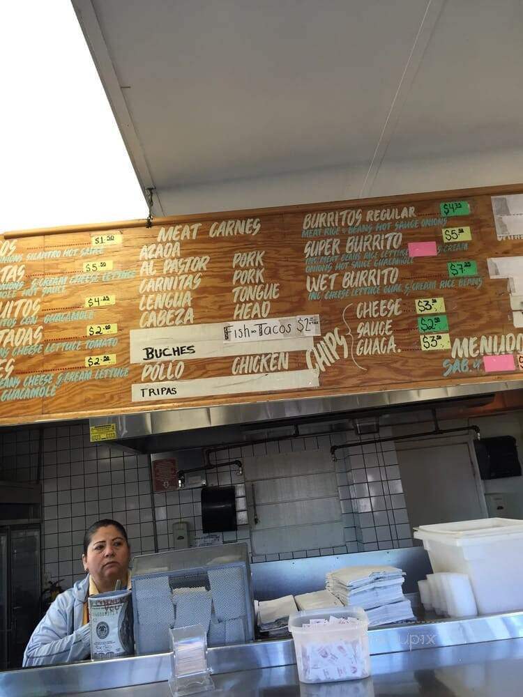 Taqueria La Mexicana - Long Beach, CA menu_pic