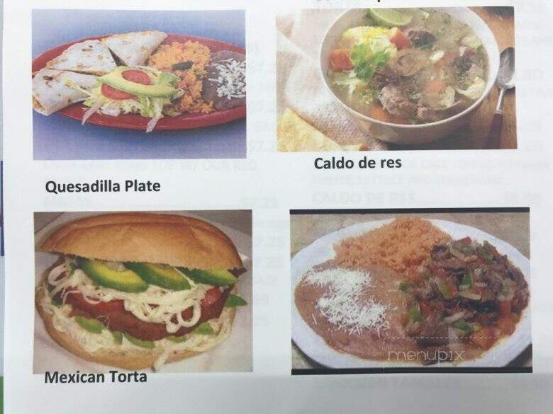 Taqueria La Reynita - Wylie, TX menu_pic