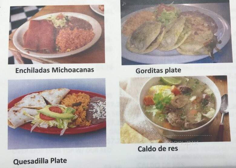 Taqueria La Reynita - Wylie, TX menu_pic