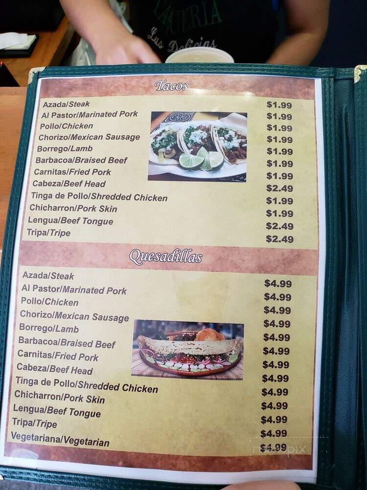 Taqueria Las Delicias - Goldsboro, NC menu_pic