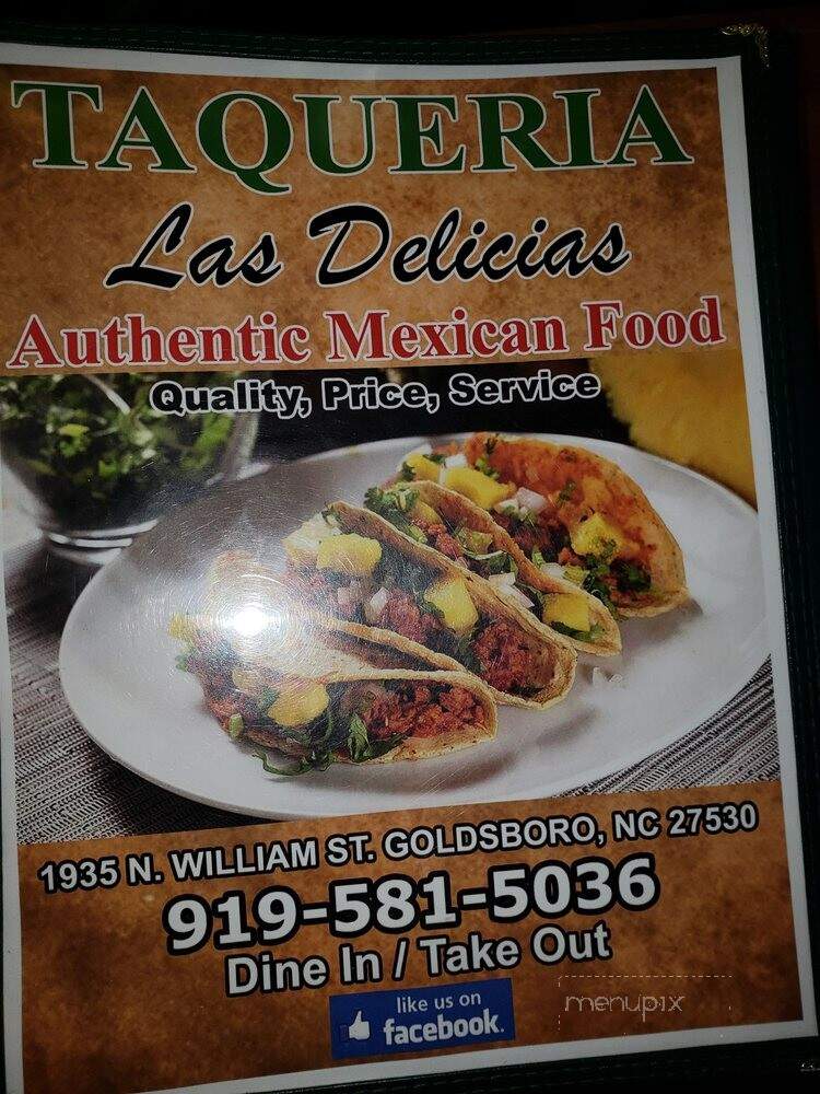 Taqueria Las Delicias - Goldsboro, NC menu_pic