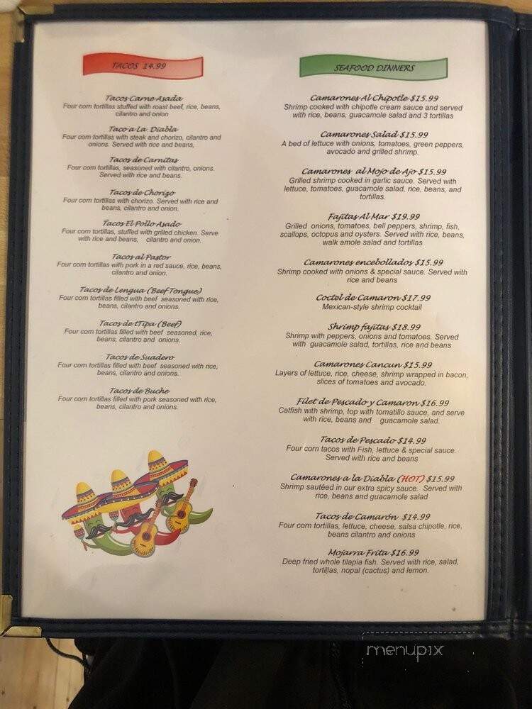 Taqueria Los Amigo - Geneva, NY menu_pic