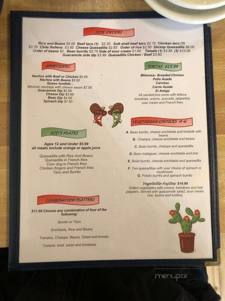 Taqueria Los Amigo - Geneva, NY menu_pic