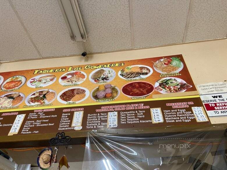 Toqueria Los Compadres - Sylmar, CA menu_pic