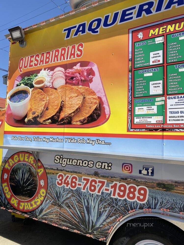 Taqueria Los De Jalisco - Houston, TX menu_pic