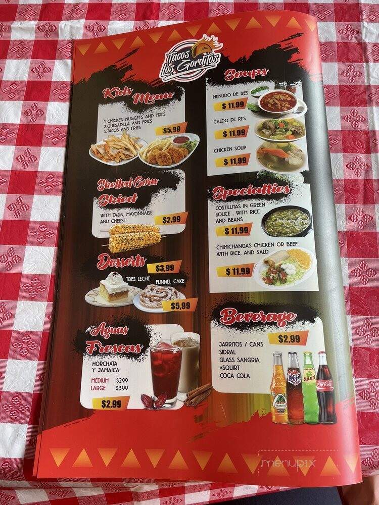 Taqueria Los Gorditos - Louisville, KY menu_pic