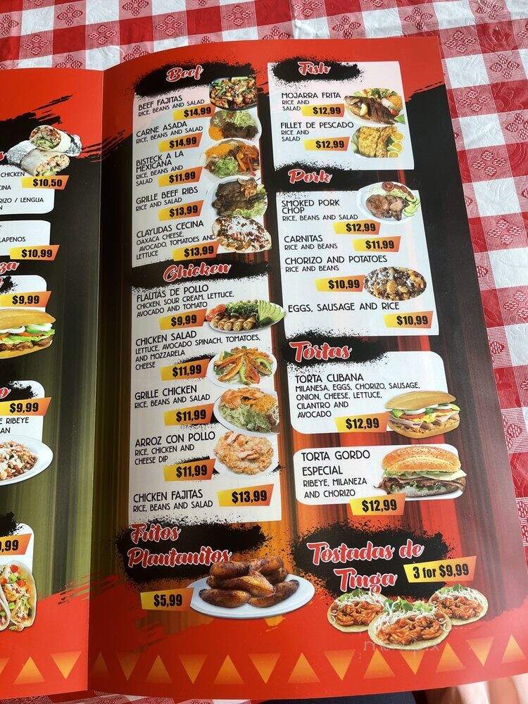 Taqueria Los Gorditos - Louisville, KY menu_pic