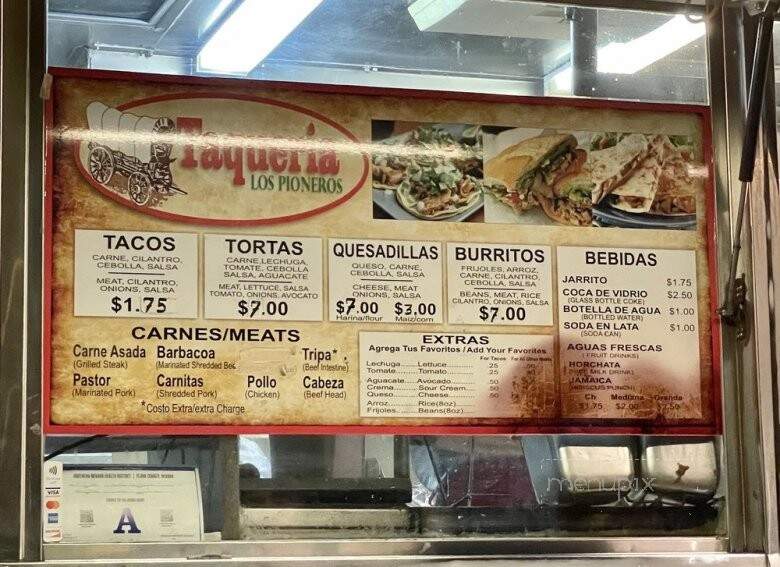 La Fresita - Las Vegas, NV menu_pic