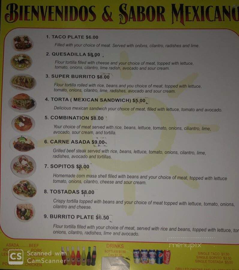 Taqueria Mazatlan #4 Moses Lake - Moses Lake, WA menu_pic