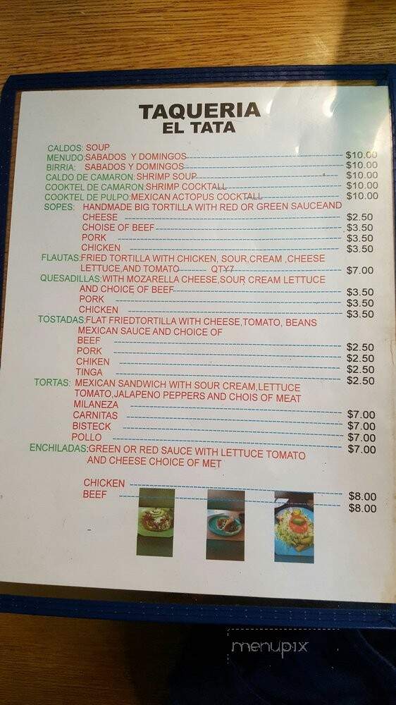 Taqueria Mexico Lindo - Norristown, PA menu_pic