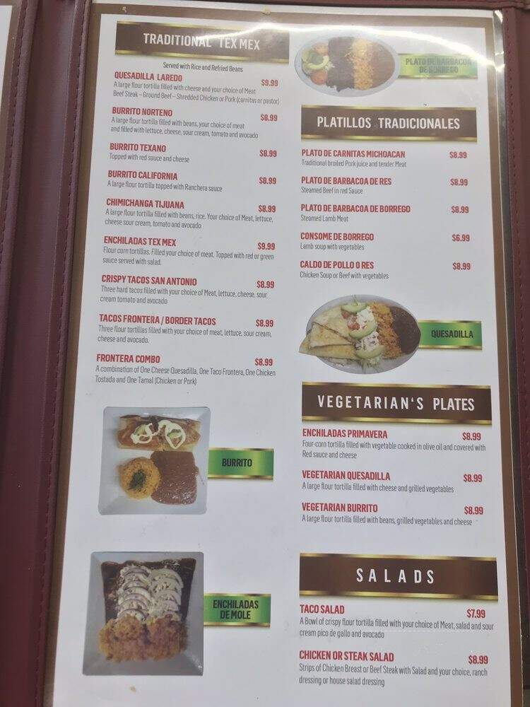 Taqueria Mi Mexi - Tampa, FL menu_pic