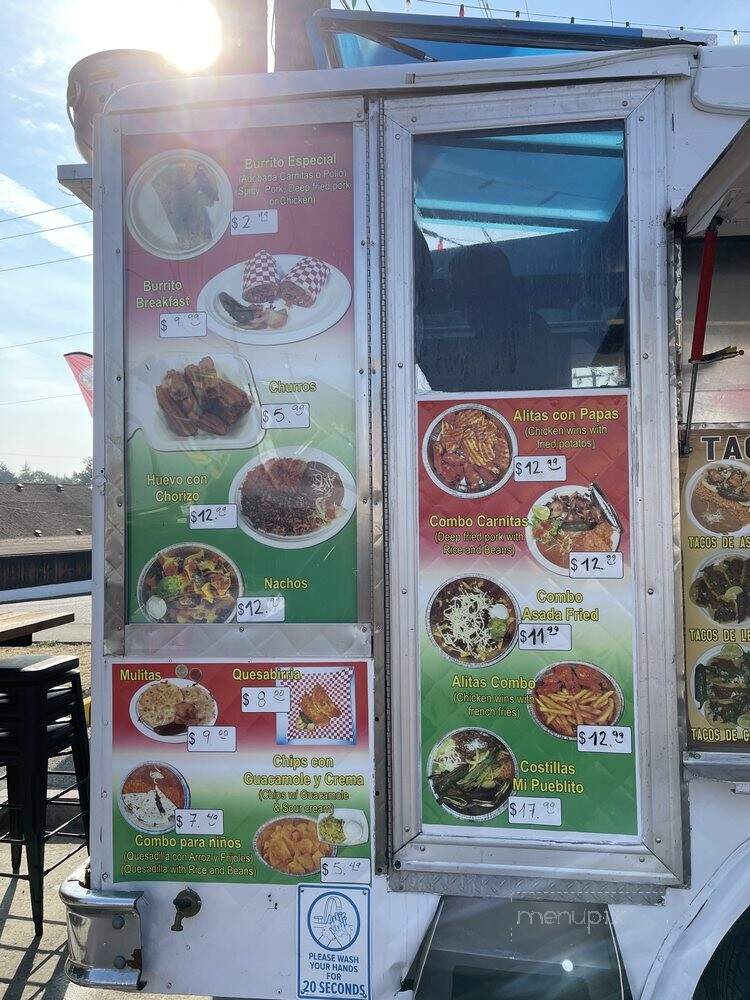 Taqueria Mi Pueblito - Seattle, WA menu_pic