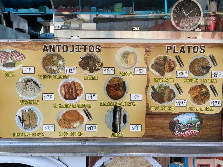 Taqueria Mi Pueblito - Seattle, WA menu_pic
