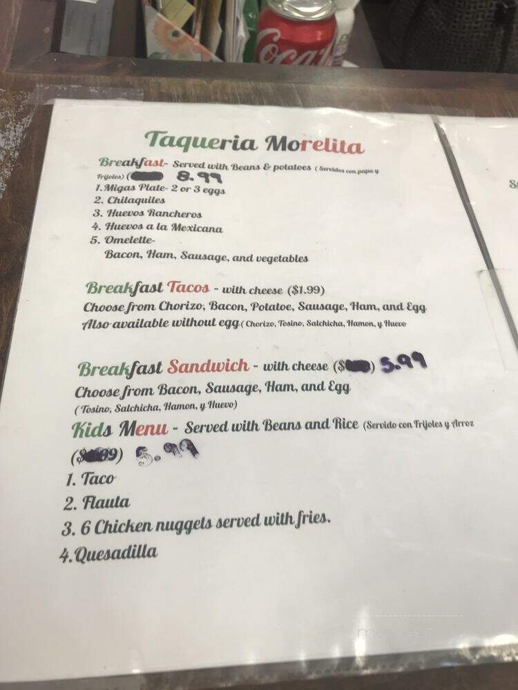 Taqueria Morelita - Denton, TX