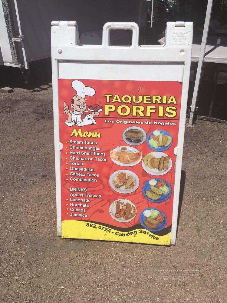 Don Profis - Tucson, AZ menu_pic
