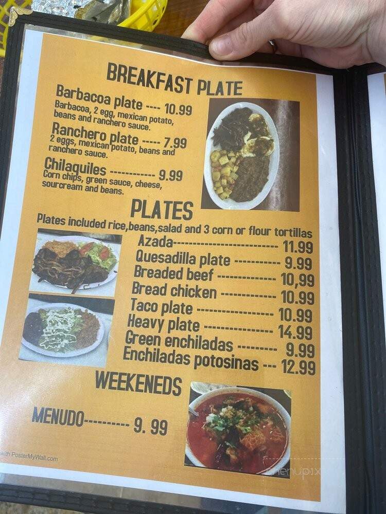 Taqueria Vilchis - Tomball, TX menu_pic