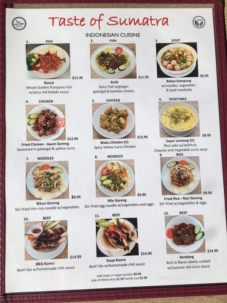 Taste Of Sumatra - Upland, CA