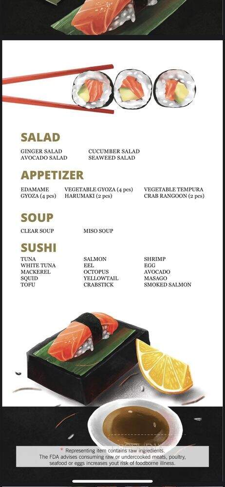 Tasty Bistro - Crystal Lake, IL menu_pic