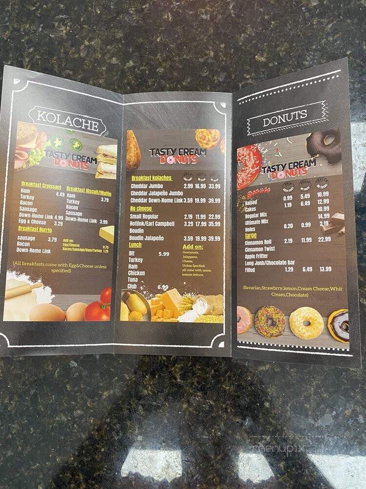Tasty Creme Donuts - Bossier City, LA menu_pic
