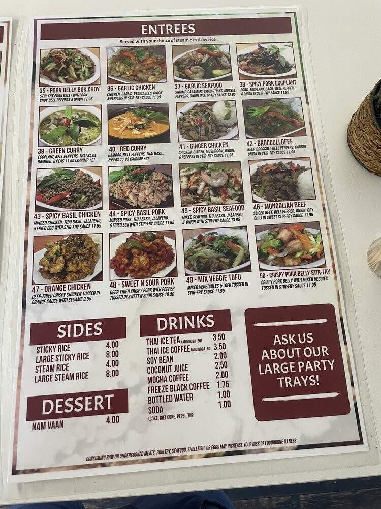 Tasty Thai Restaurant - Fresno, CA