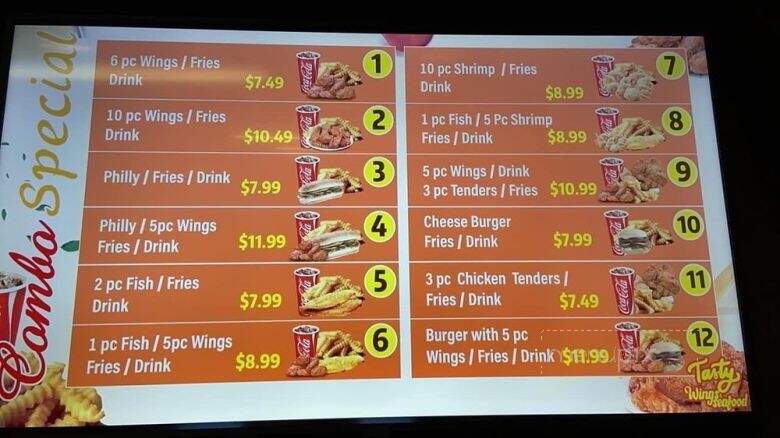 Tasty Wings & Seafood - West Columbia, SC menu_pic