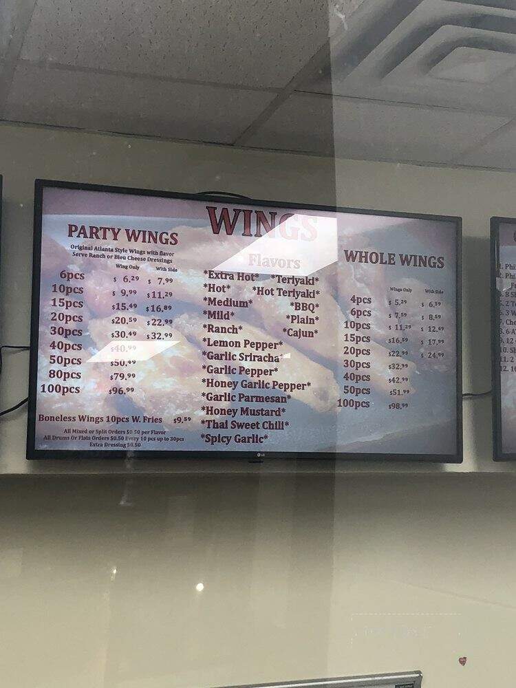 Tasty Wings - St. Petersburg, FL menu_pic
