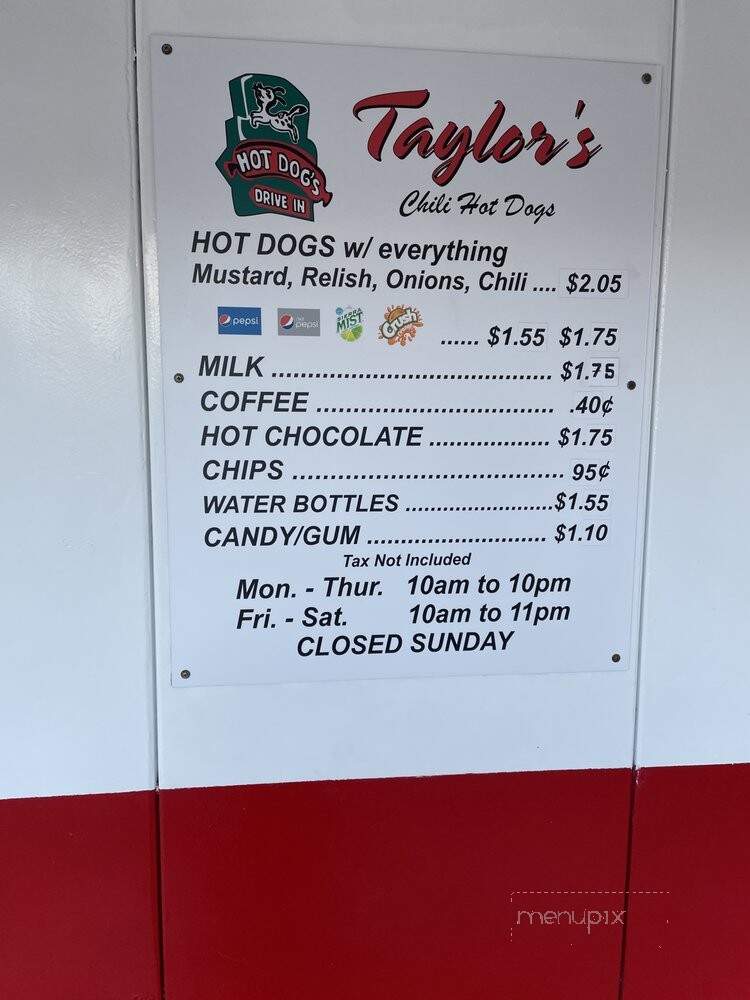 Taylor Brothers Hot Dogs - Watsonville, CA