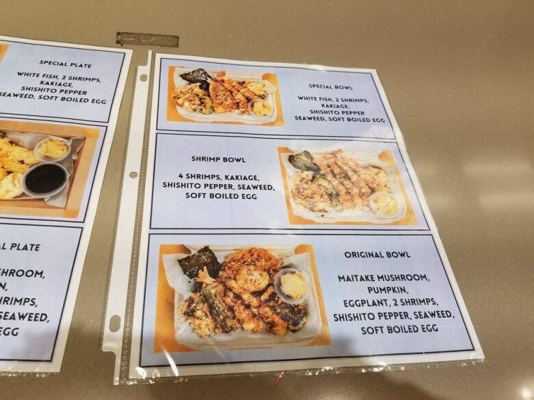 Tenten - Honolulu, HI menu_pic