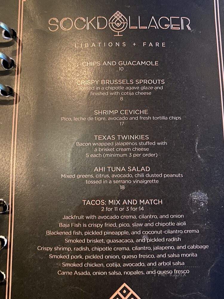 Tequila Butcher - Chanhassen, MN menu_pic