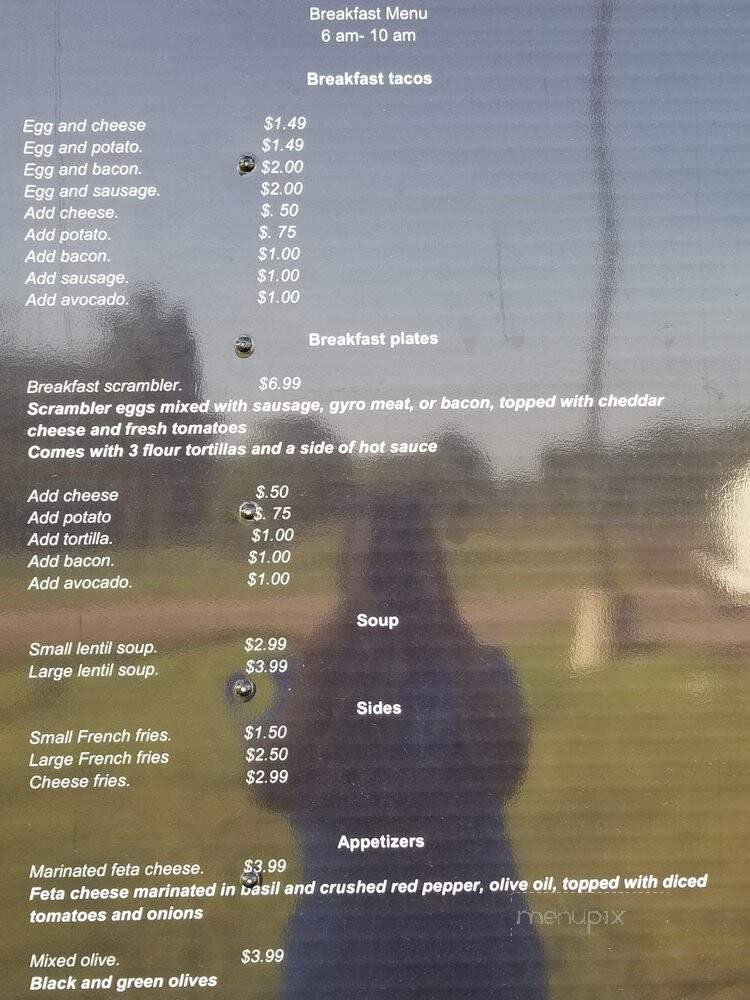 Teta's Kitchen - Houston, TX menu_pic