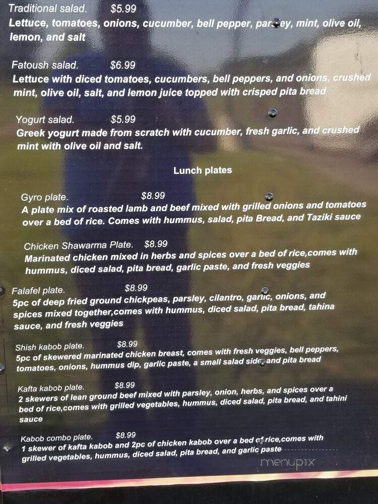 Teta's Kitchen - Houston, TX menu_pic