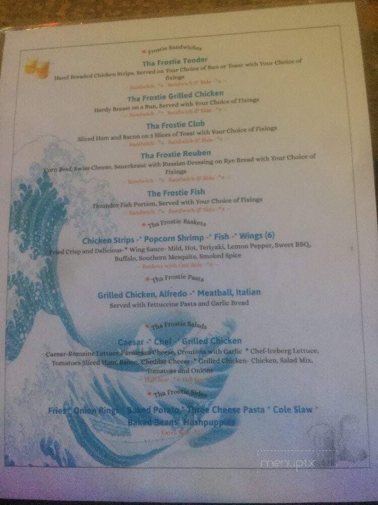 Tha Frostie Mug - Easley, SC menu_pic