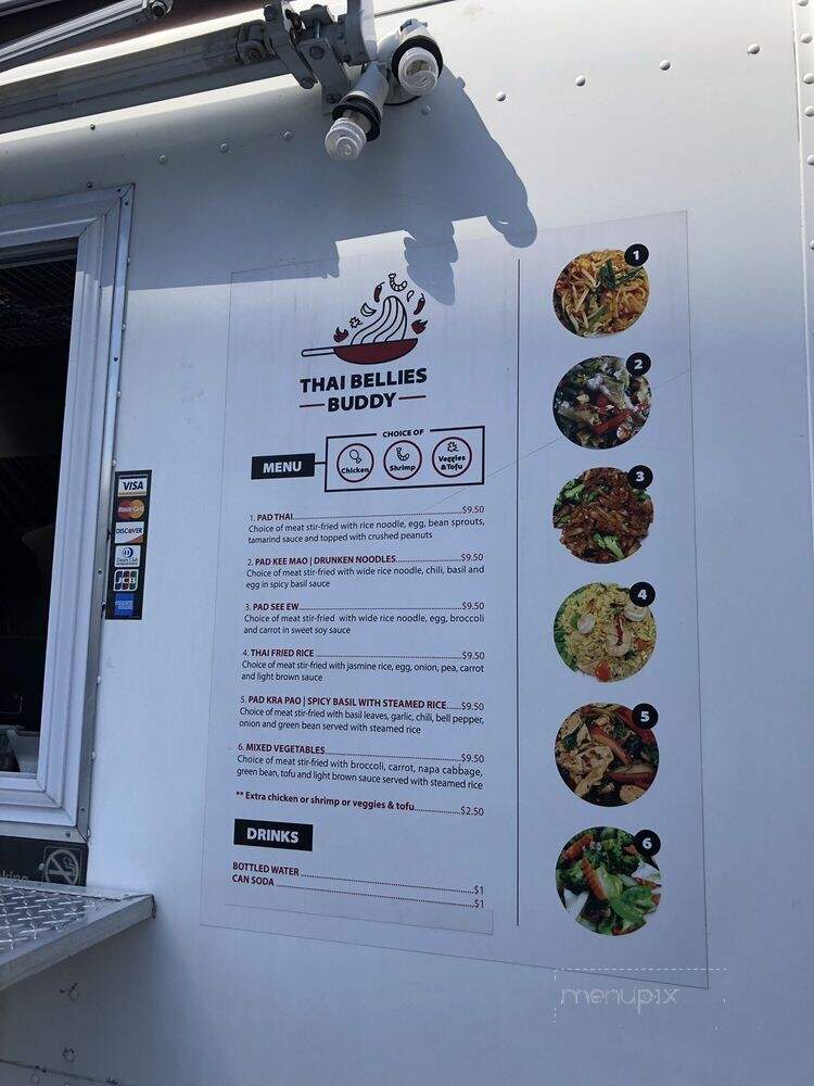 Thai Bellies Buddy - Washington, DC menu_pic