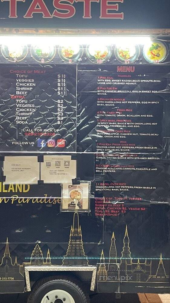 Thai Taste - Long Island City, NY menu_pic