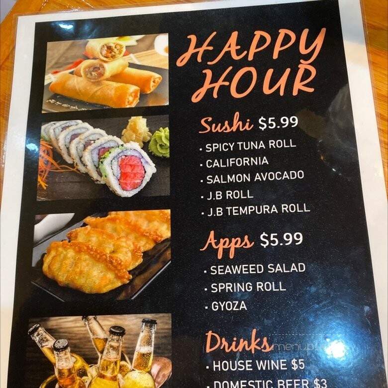 Thai Thai Sushi Boat - Naples, FL menu_pic