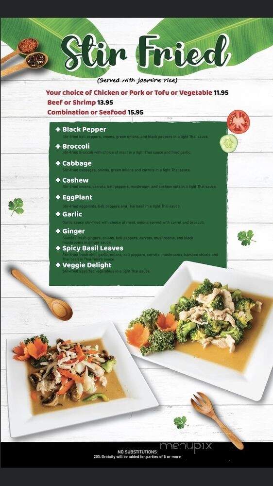 Thai Time Restaurant - Mobile, AL menu_pic