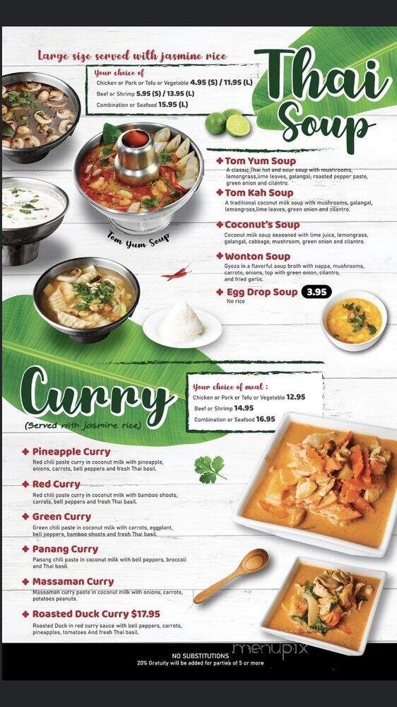 Thai Time Restaurant - Mobile, AL menu_pic